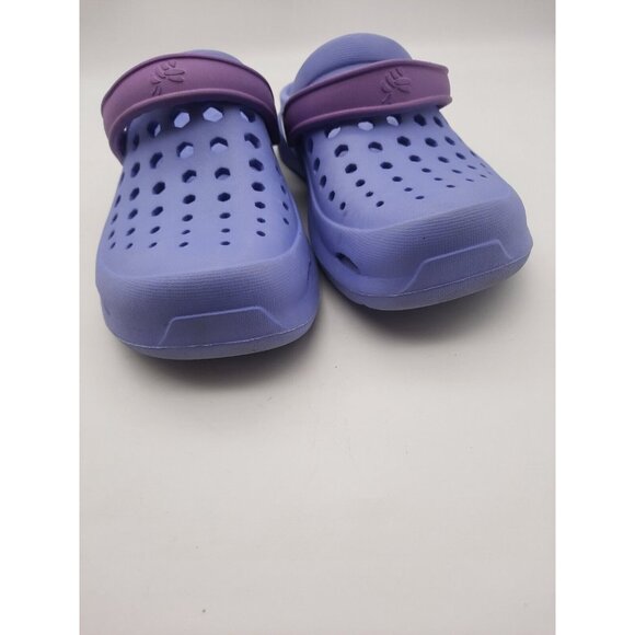 Joybees Kids Active Clog Durable & Comfortable Slip On Purple Size Junior 2 - Picture 10 of 14